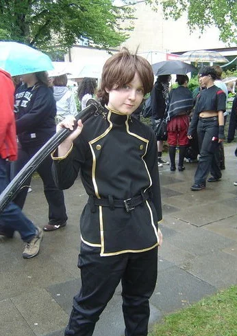 Cosplay-Cover: Kururugi Suzaku [Schuluniform]