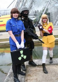 Cosplay-Cover: Seras Viktoria (blau)