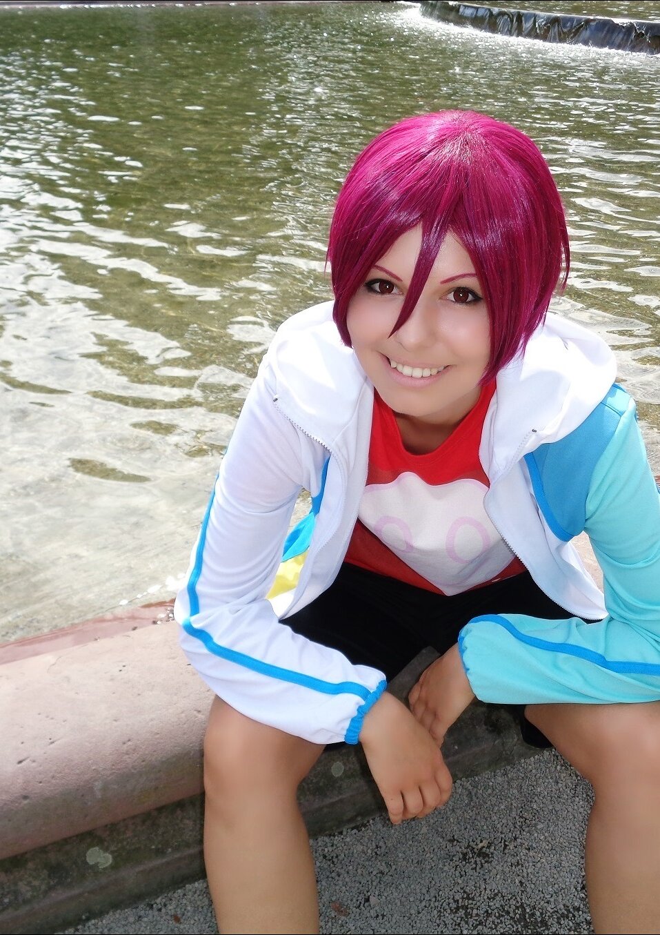 Cosplay-Cover: Rin Matsuoka (Kid Version Swim Club)