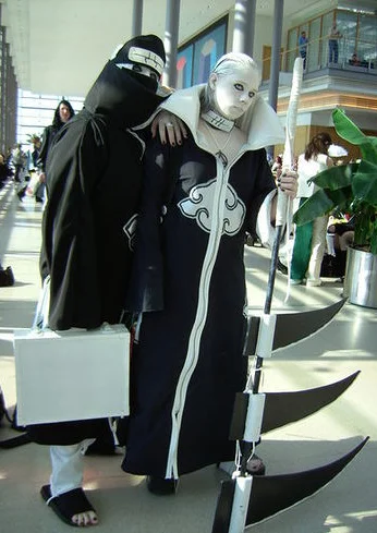 Cosplay-Cover: hidan (Black White Version)