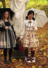 Cosplay-Cover: Gingham Rose Lolita