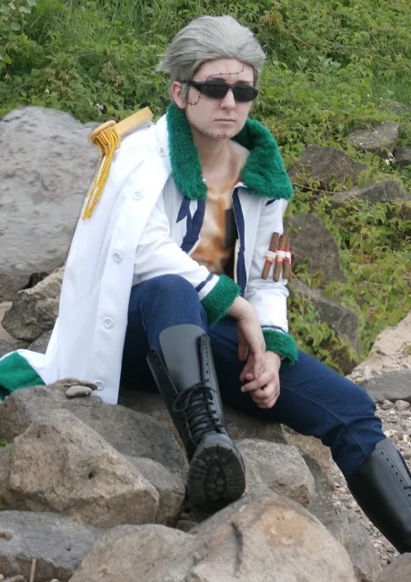 Cosplay-Cover: Vize Admiral SmokerNew world