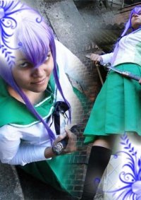 Cosplay-Cover: Saeko Busujima (Schuluniform)