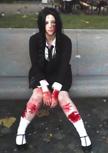 Cosplay-Cover: Saya (Schuluniform)