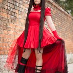 Cosplay: Alice Baskerville [artwork - red dress]
