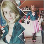 Cosplay-Cover: Rose Tyler Idiots Lantern 50ths