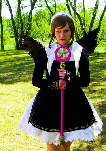 Cosplay-Cover: Sakura (Black Angel)