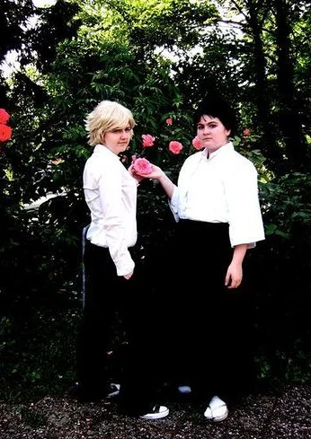Cosplay-Cover: Fye D. Flourite - Kellnerversion
