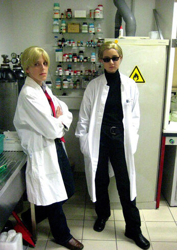 Cosplay-Cover: Albert Wesker (Wissenschaftler)