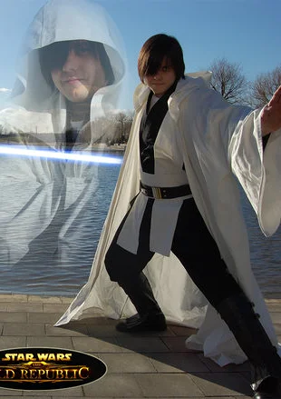 Cosplay-Cover: Val Ora (Grey Jedi)