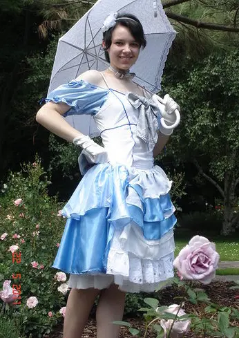 Cosplay-Cover: Rhode Kamelot (Blue-White Ball Dress (Chapter 157)