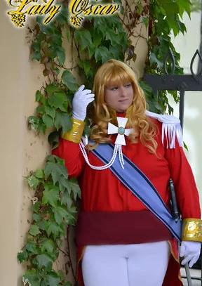 Cosplay-Cover: Oscar Francois de Jarjayes [Red Uniform]