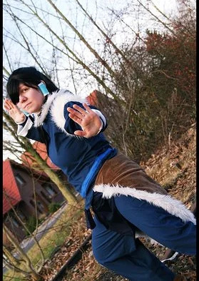 Cosplay-Cover: Korra (Winteroutfit)
