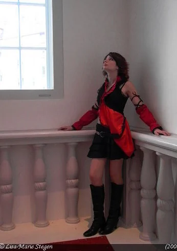 Cosplay-Cover: Yuna [Black Diva]