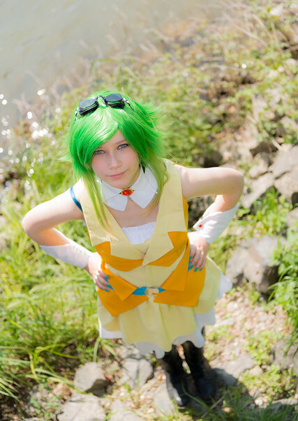 Cosplay-Cover: Gumi Megpoid