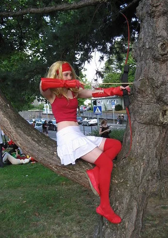 Cosplay-Cover: Arrowette (Young Justice)