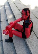 Cosplay-Cover: Hellboy (female)