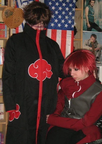 Cosplay-Cover: Kankuro goes Akatsuki {junk} XD