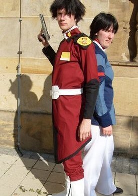 Cosplay-Cover: Kira Yamato (Erdallianz Uniform)