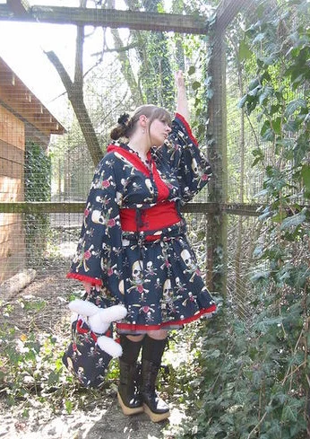 Cosplay-Cover: Wa Lolita Skull