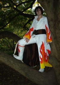 Cosplay-Cover: Shaolan (Feuerkimono)