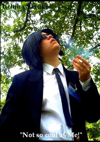 Cosplay-Cover: Uchiha Sasuke [Men in Black]