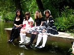 Cosplay-Cover: Lolita: Classical black and white doll