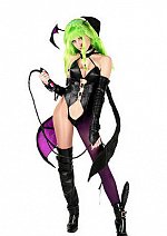 Cosplay-Cover: Morrigan Aensland (Lederversion)