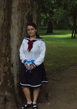 Cosplay-Cover: Matrosenkleid