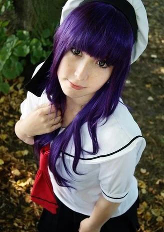Cosplay-Cover: Tomoyo Daidouji (Sommer-Schuluniform)