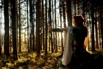 Cosplay-Cover: Waldelfen Bogenschützin