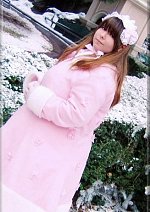 Cosplay-Cover: Pink Flower Winter Coat