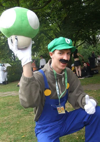 Cosplay-Cover: Luigi