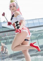 Cosplay-Cover: Super Sonico ♥Queen of Hearts figurine♥