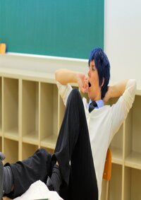 Cosplay-Cover: Aomine Daiki (Teikô Seifuku)