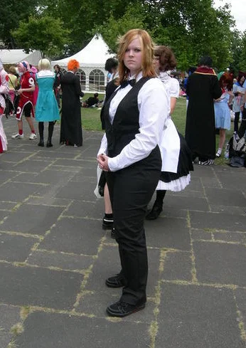 Cosplay-Cover: Uruha (SILLY GOD DISCO - waiter) 
