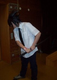 Cosplay-Cover: sasuke school uniform
