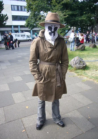 Cosplay-Cover: Rorschach