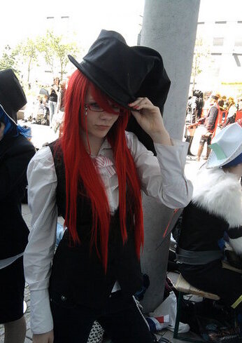 Cosplay-Cover: Grell Sutcliffe