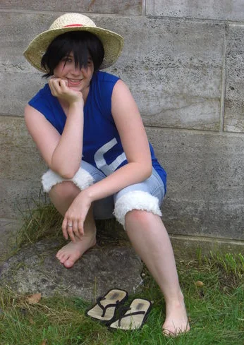 Cosplay-Cover: Monkey D. Luffy [Kind Version (Past with Ace)]
