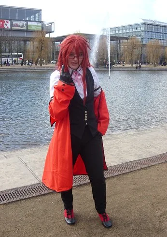 Cosplay-Cover: Grell Sutcliff