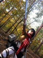 Cosplay-Cover: Mikasa Ackermann [104. Einheit]