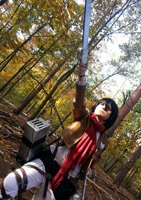 Cosplay-Cover: Mikasa Ackermann [104. Einheit]