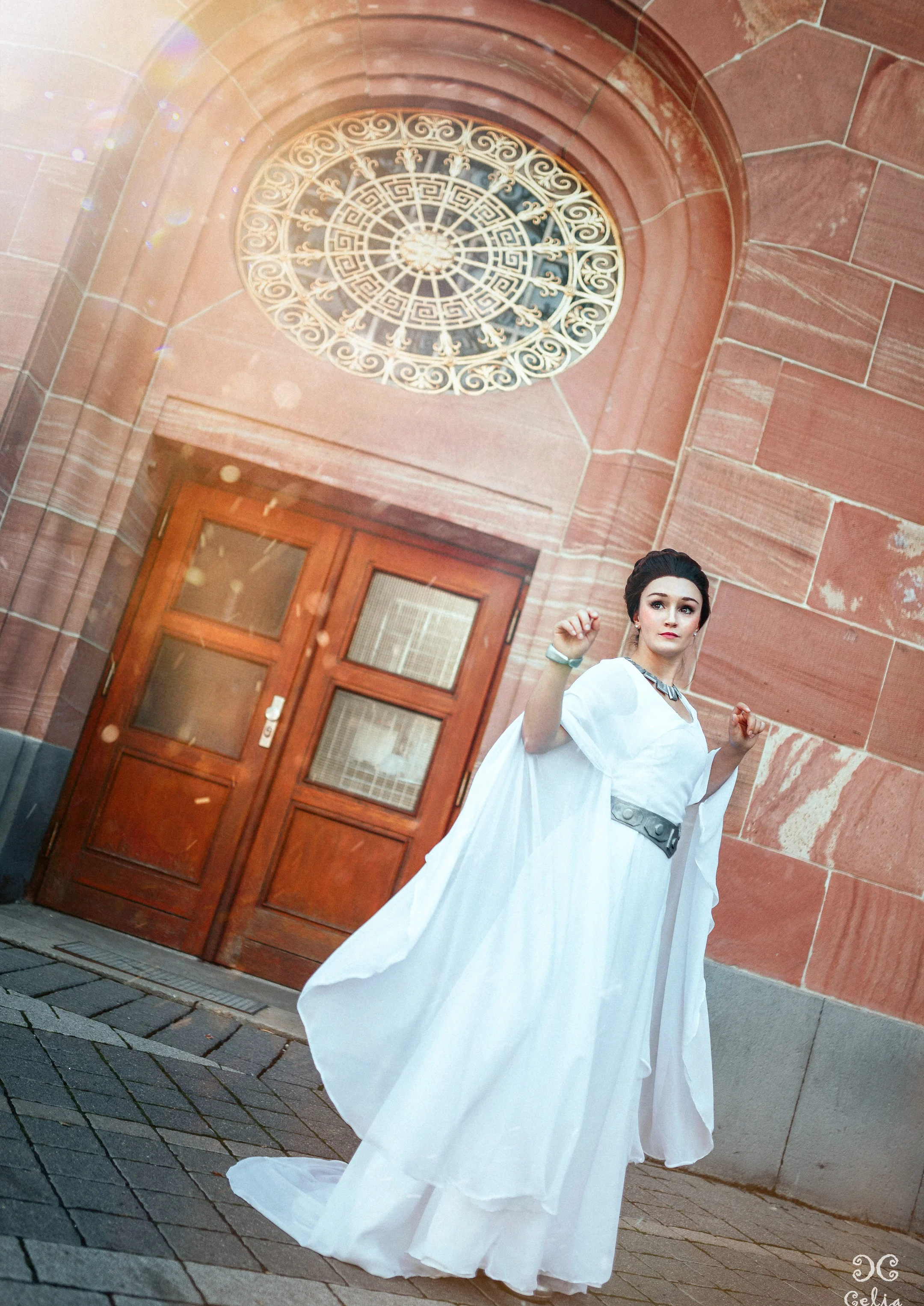 Cosplay-Cover: Prinzessin Leia (Ceremonial Gown; Episode IV)