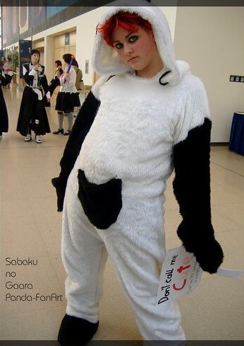 Cosplay-Cover: Sabaku no Gaara [Panda-Fanart Version]