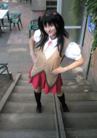 Cosplay-Cover: Tenma Tsukamoto (Schuluniform)