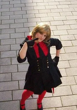Cosplay-Cover: Sakura-Hime [black~red]