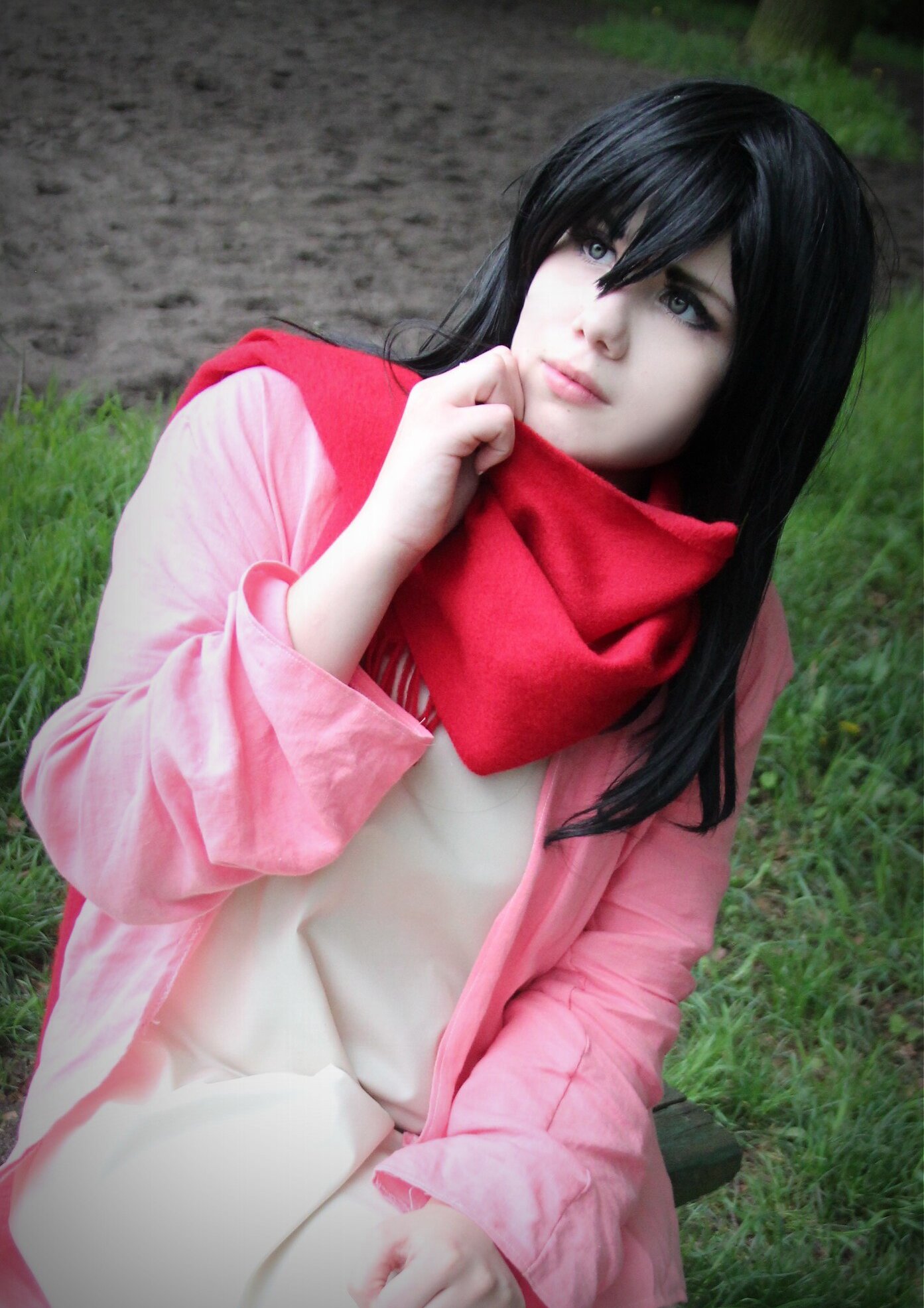 Cosplay-Cover: Mikasa Ackerman 【Child】