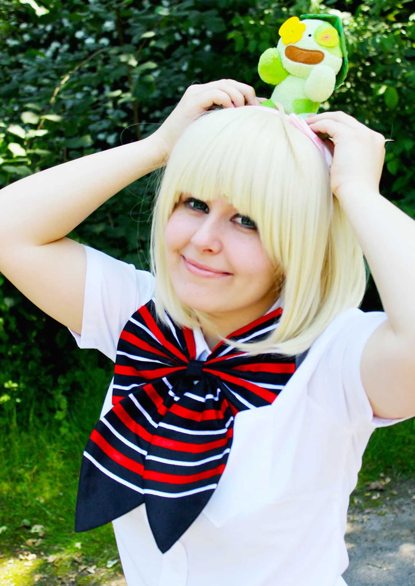 Cosplay-Cover: Shiemi Moriyama - Schuluniform