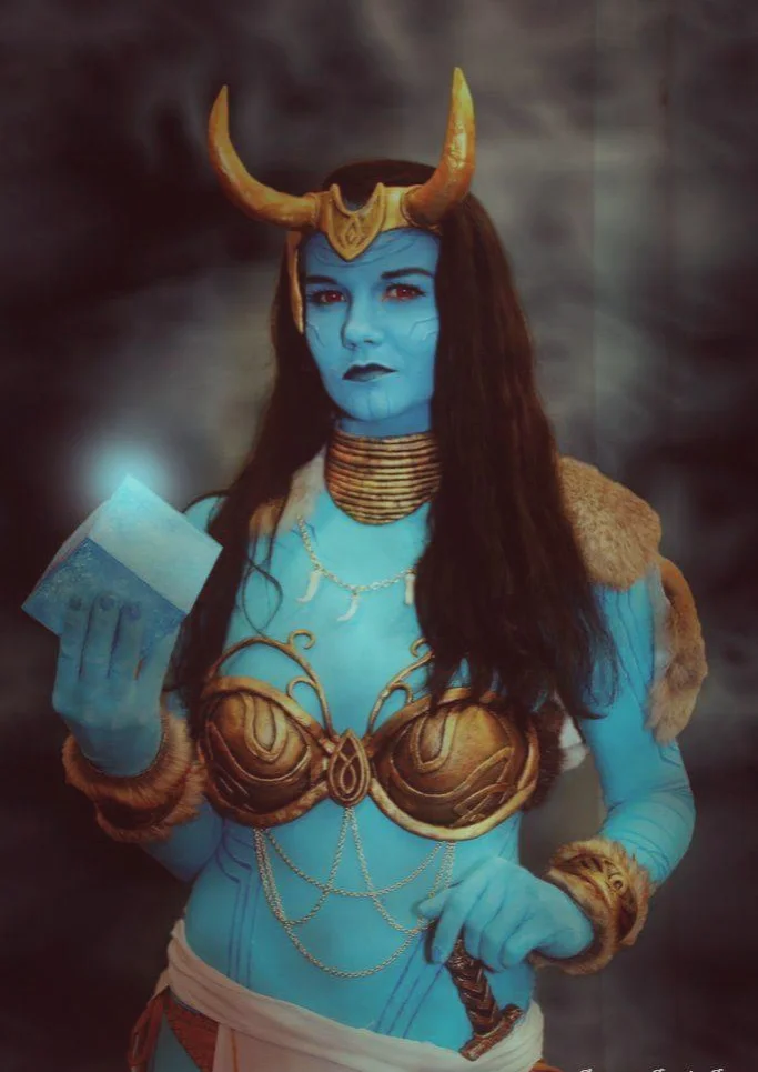 Cosplay-Cover: Jotun Loki (female)